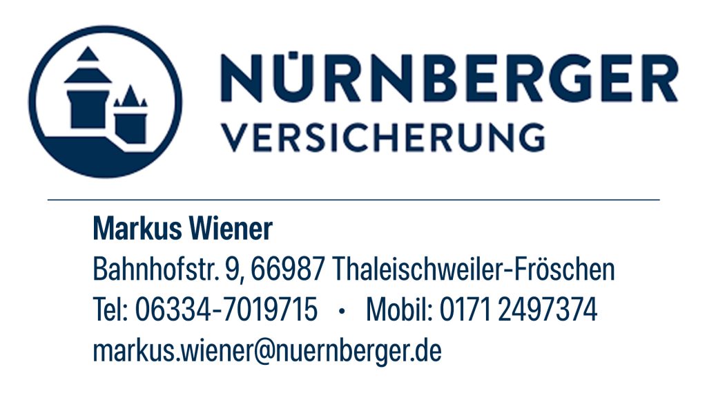 Nürnberger Versicherung, Zweigstelle Markus Wiener.
